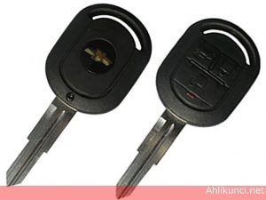 Casing Kunci Chevrolet 3 Tombol 433MHz